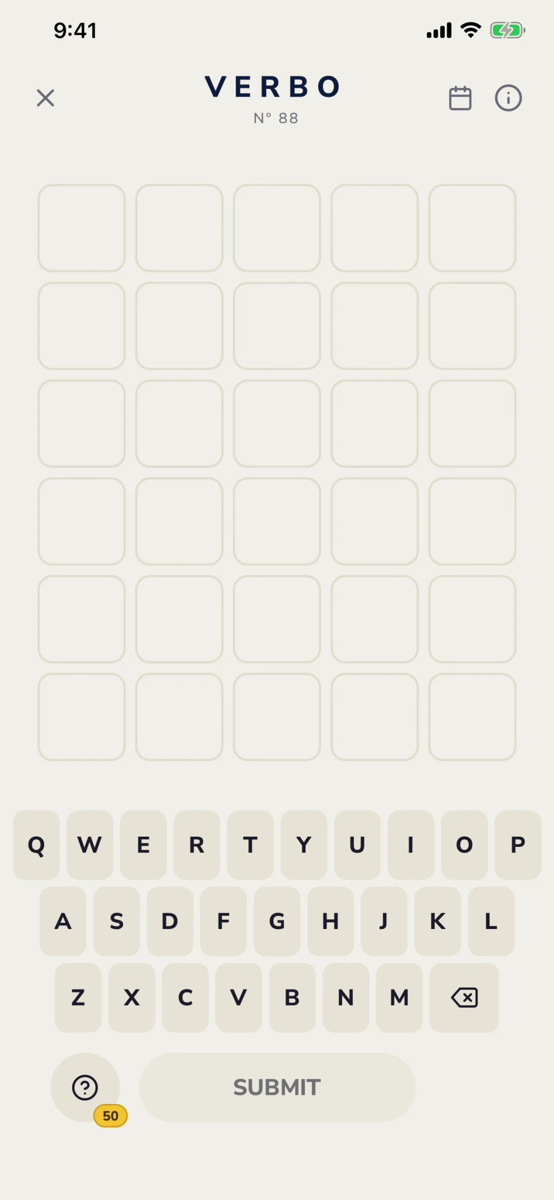 Verbo, the daily Catholic word game